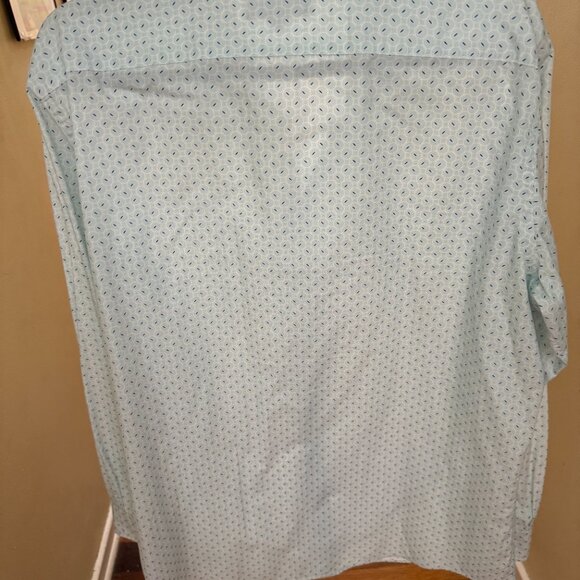 RODD & GUNNNWOT LONG SLEEVE POLO SHIRTSZ XL WOVEN IN ITALY SPORT FIT - Picture 3 of 3